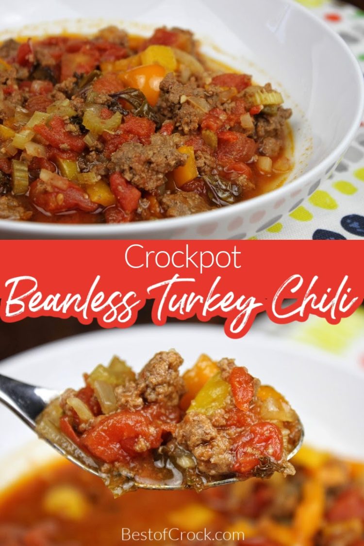 Crockpot Turkey Chili Without Beans Best of Crock