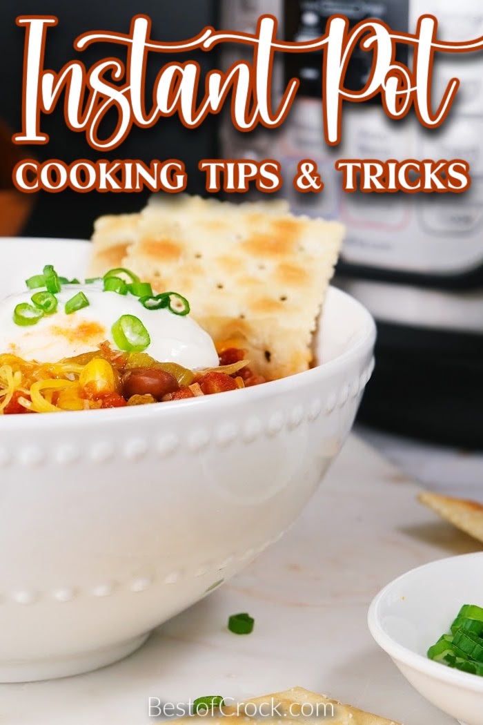 The best Instant Pot cooking tips will help you make the best Instant Pot recipes and get the most out of your Instant Pot meals. Instant Pot Tips and Tricks | Instant Pot Tricks for Beginners | Instant Pot Recipes | Cooking Tips for Instant Pots | Pressure Cooker Tips and Tricks | Instant Pot Ideas | Instant Pot Dinner Ideas | Lunch Ideas Instant Pot #instantpot #cookingtips via @bestofcrock