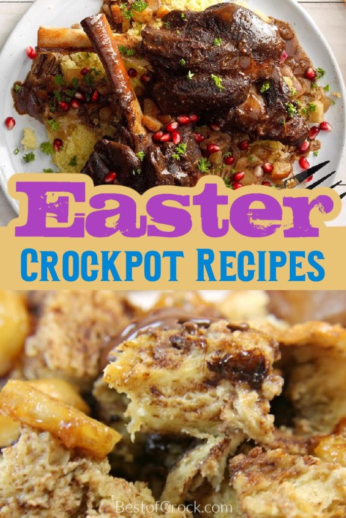The best crockpot Easter recipes can help you pull off an amazing Easter breakfast, lunch, or dinner without running around the kitchen. Easter Breakfast Recipes | Easter Lunch Recipes | Easter Dinner Recipes | Snacks for Easter | Slow Cooker Easter Recipes | Crockpot Dinner Recipes | Crockpot Lunch Recipes | Crockpot breakfast Recipes | Slow Cooker Holiday Recipes | Easter Recipes for a Crowd #Easter #Easterrecipes