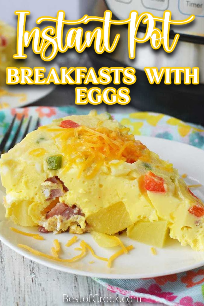 Instant Pot Breakfast Recipes with Eggs - Best of Crock