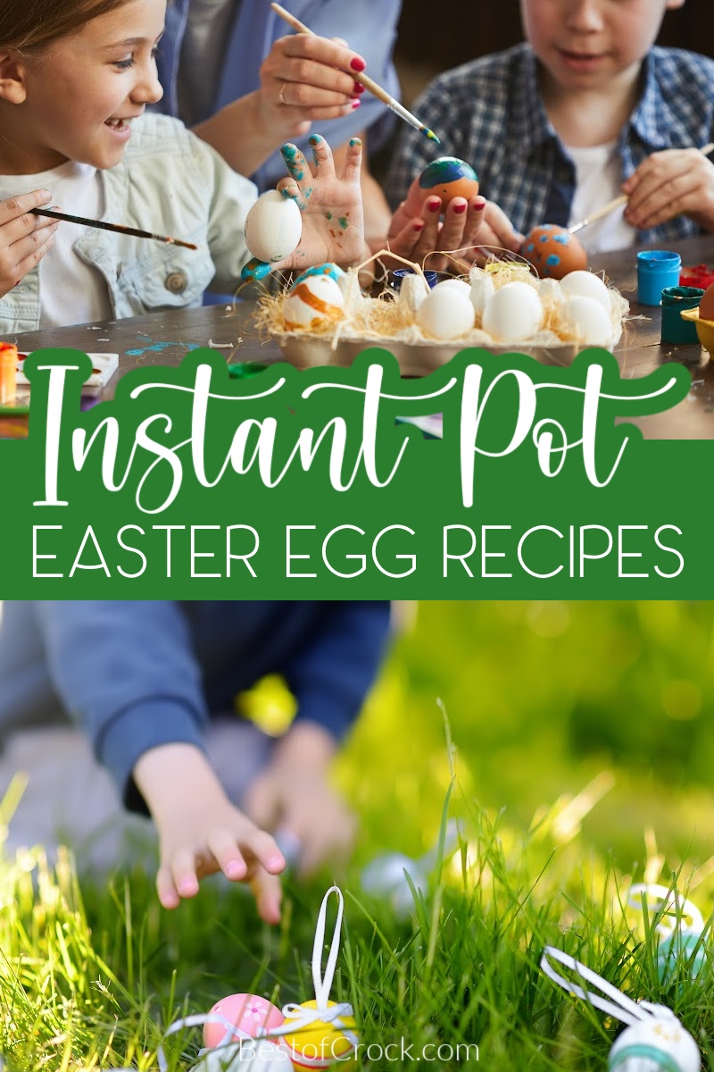 You can quickly learn how to make Easter eggs in an Instant Pot at home so that the process isn’t as much of a chore. Easter Egg Recipes | How to Make Easter Eggs | DIY Easter Crafts | Things to do for Easter | Easter Egg Tips | Tips for Cooking Easter Eggs | Instant Pot Easter Recipes | Easter Recipes Pressure Cooker #Eastereggs #Easter via @bestofcrock