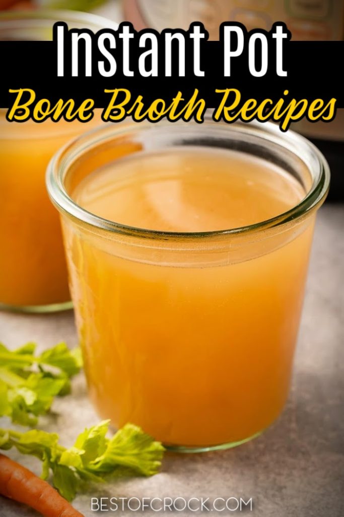 You can add a new level of health to any of your recipes with homemade Instant Pot bone broth recipes. Keto Bone Broth Instant Pot | How to Make Bone Broth | Instant Pot Chicken Broth | Instant Pot Broths for Soups | Instant Pot Bone Broth with Turmeric | Pressure Cooker Bone Broth Recipes | Healthy Instant Pot Recipes | Instant Pot Soup Recipes | Healthy Pressure Cooker Recipes #instantpot #ketodiet #lowcarb