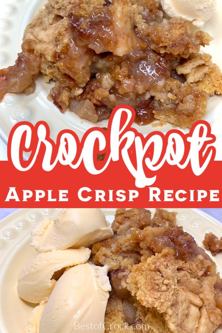 Crockpot Apple Crisp with Cake Mix Recipe Best of Crock