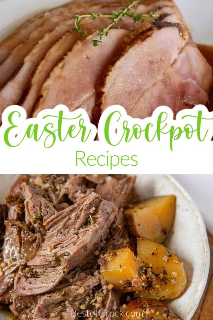The best crockpot Easter recipes will help you put together a fantastic Easter feast for family and friends. Easter Dinner Recipes | Easter Brunch Recipes | Brunch Recipes for Easter | Easter Party Recipes | Crockpot Party Recipes | Crockpot Holiday Recipes | Slow Cooker Easter Recipes | Traditional Easter Recipes #easterrecipes #crockpotrecipes