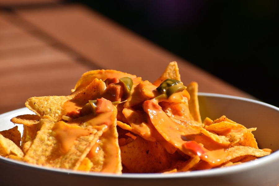 Instant Pot Cinco de Mayo Recipes Close Up of a Plate of Nachos