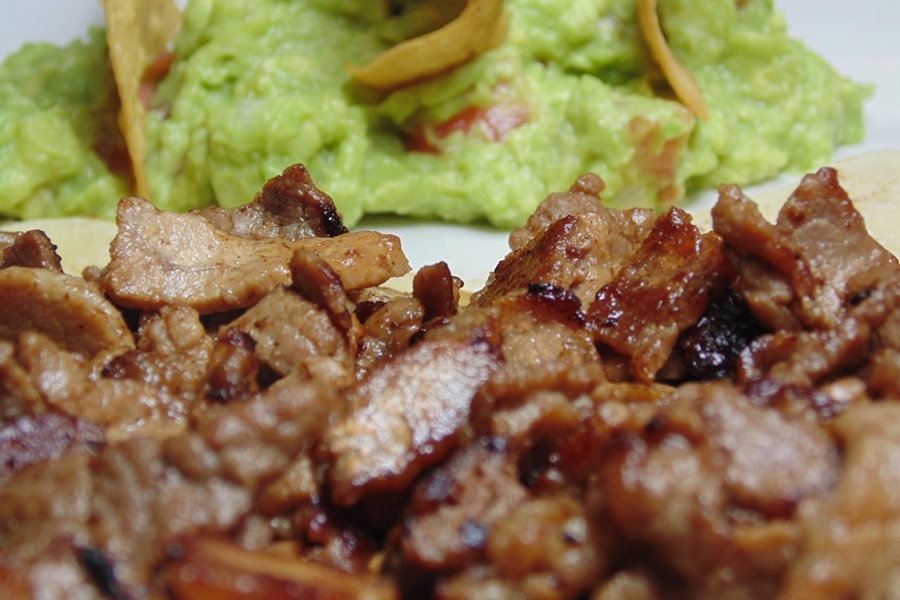 Instant Pot Cinco de Mayo Recipes Close Up of a Plate of Carne Asada
