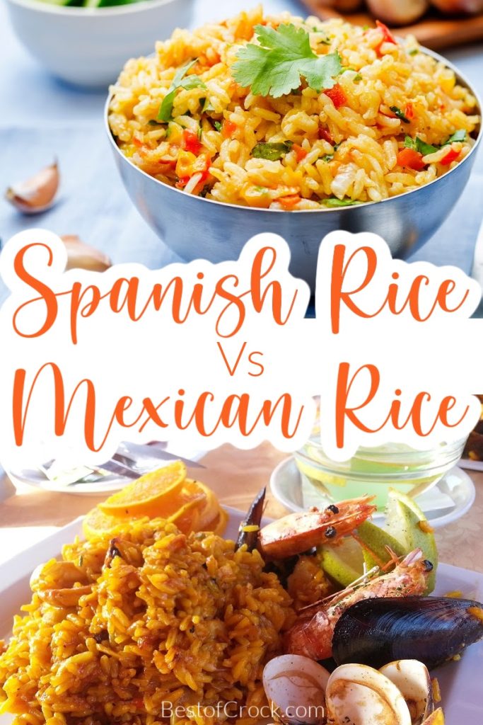 Instant Pot Spanish rice vs Mexican rice, what is the difference? The differences are enough to change the appearance and the flavor of these two popular side dishes. Instant Pot Spanish Recipes | Spanish Side Dishes | Traditional Spanish Recipes | Authentic Spanish Recipes | Pressure Cooker Rice Recipes | Instant Pot Rice Recipes | Pressure Cooker Side Dish Recipes | Side Dishes for a Crowd #instantpotrecipes #sidedishes