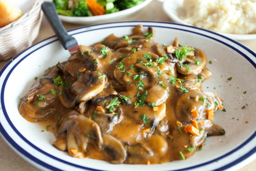 Instant Pot Chicken and Gravy Recipes a Plate of Chicken with Mushroom Gravy