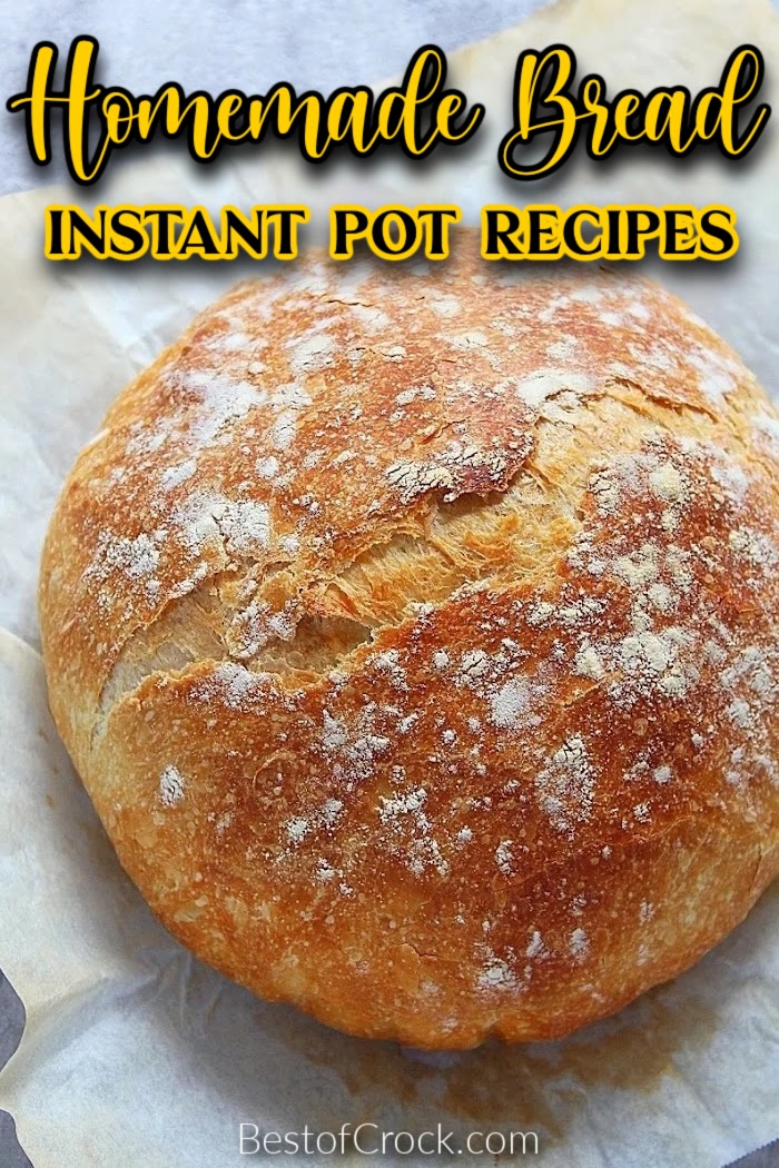 Instant Pot bread recipes make cooking bread at home and enjoying freshly made bread so much easier to do on a weekly basis. Instant Pot Bread Ideas | Tips for Making Bread Instant Pot | Instant Pot Appetizer Recipe | Instant Pot Side Dish Recipe | Dinner Recipes Instant Pot | Breakfast Recipes Instant Pot #instantpot #bread via @bestofcrock