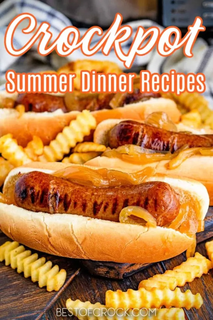 The best crockpot summer dinner recipes will give you the free time you need to enjoy the summer you have. Crockpot Dinner Ideas | Summer Dinner Ideas | Summer Crockpot Recipes | Summer Slow Cooker Recipes | Easy Dinner Recipes | Dinner Recipes for Families | Family Dinner Recipes | Summer Party Recipes | Summer Dinner Party Ideas #crockpotrecipes #summerrecipes
