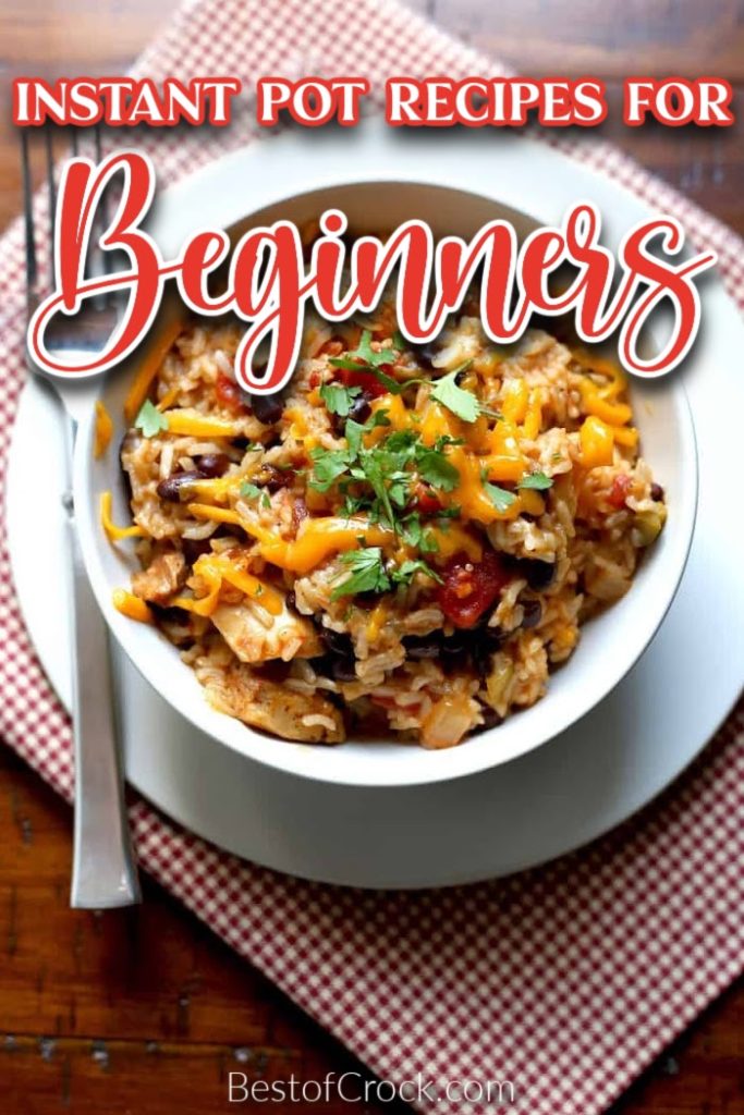 When you know how to make the best Instant Pot beginner recipes, you can save time meal planning and make easy dinner recipes quickly. Instant Pot Recipes | Easy Instant Pot Recipes | Instant Pot Dinner Recipes | Instant Pot Lunch Recipes | Instant Pot Breakfast Recipes | Instant Pot Recipes with Chicken | Instant Pot Recipes with Beef | Quick Dinner Recipes | Quick Lunch Recipes #instantpotrecipes #pressurecookerrecipes