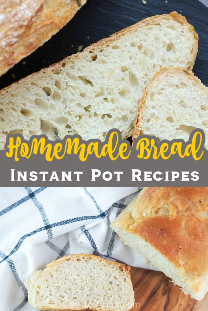 Instant Pot bread recipes make cooking bread at home and enjoying freshly made bread so much easier to do on a weekly basis. Instant Pot Bread Ideas | Tips for Making Bread Instant Pot | Instant Pot Appetizer Recipe | Instant Pot Side Dish Recipe | Dinner Recipes Instant Pot | Breakfast Recipes Instant Pot #instantpot #bread