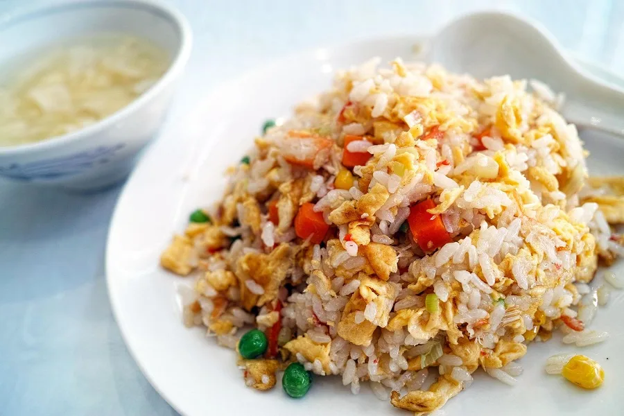  Instant Pot Chicken Fried Rice Recipes Close Up of Fried Rice