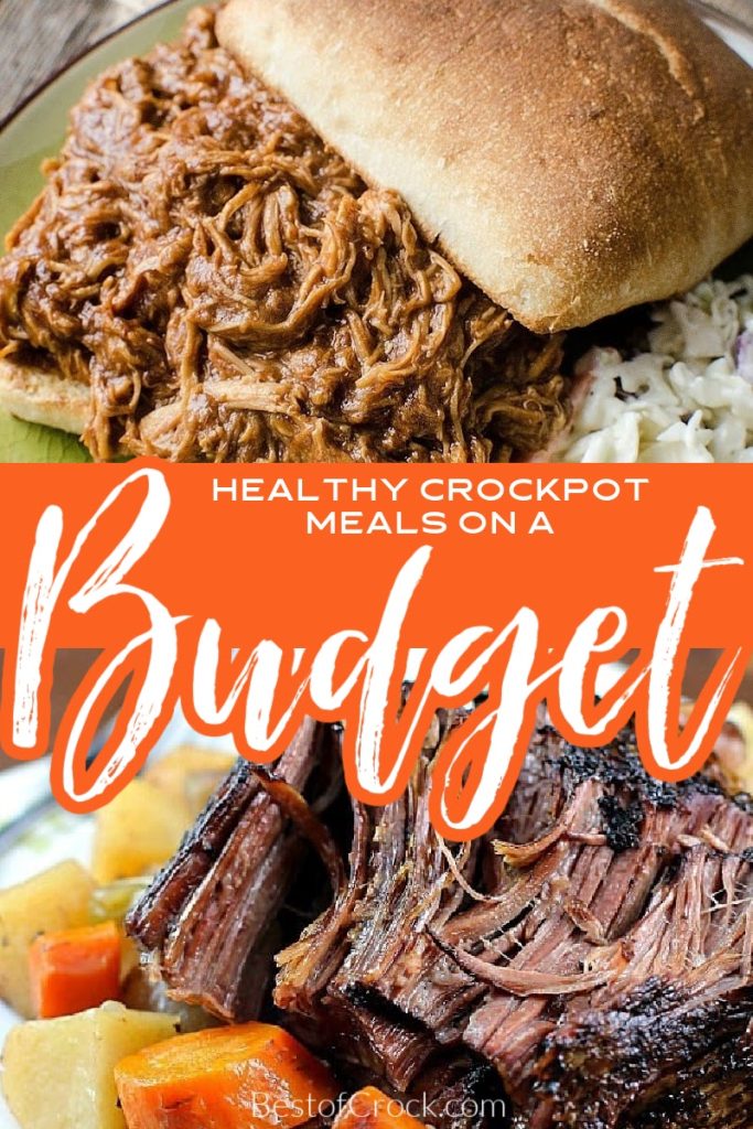 The best healthy crockpot meals on a budget can help you save time and money on a more healthy nutrition plan for you and your family. Budget Friendly Dinner Recipes | Budget Friendly Meal Prep Recipes | Affordable Dinner Recipes | Crockpot Dinner Recipes | Affordable Crockpot Recipes | Cheap Slow Cooker Recipes | Cheap Dinner Recipes | Healthy Dinner Recipes | Healthy Crockpot Recipes | Cheap Healthy Recipes | Budget Friendly Healthy Recipes #crockpotrecipes #budgetfriendlyrecipes