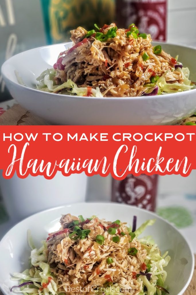 Enjoy this easy and delicious crockpot Hawaiian chicken recipe! It is also gluten and dairy-free making it perfect for healthy meal planning. Crockpot Chicken Recipes | Slow Cooker Chicken Recipes | Hawaiian Chicken Recipes | Hawaiian Chicken Recipe Slow Cooker | Gluten Free Chicken Recipes | Dairy Free Chicken Recipes | Hawaiian Crockpot Recipes | Slow Cooker Hawaiian Food #Crockpotrecipes #crockpotchicken