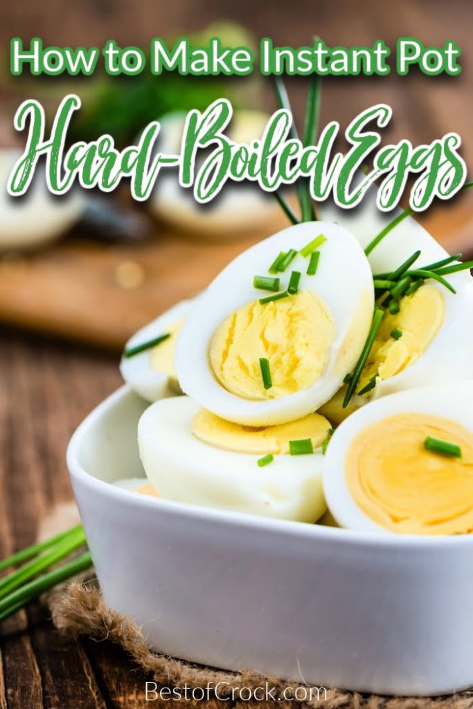 Learning how to make Instant Pot hard boiled eggs is easier than you may think, and you’ll get perfection every single time. Instant Pot Breakfast Recipes | Instant Pot Egg Recipes | Pressure Cooker Egg Recipes | Quick Hard Boiled Eggs | Hard Boiled Egg Recipes | Pressure Cooker Recipes for Breakfast | Healthy Instant Pot Recipes #instantpotrecipes #breakfastrecipe