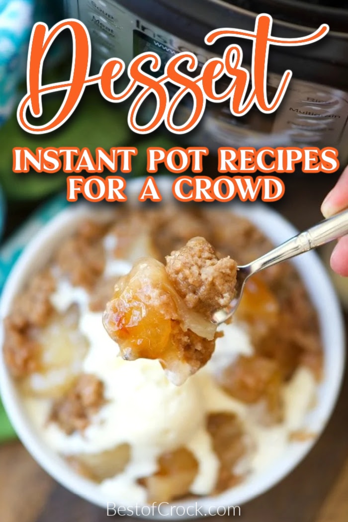 Easy desserts discount in instant pot