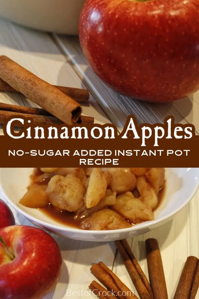 Instant Pot cinnamon apples are the perfect party food recipe and can be served as toppings, fillings, and even alone as a warm simple dessert. Instant Pot Desserts for Parties | Instant Pot Party Recipes | Instant Pot Recipes with Apples | Homemade Cinnamon Apples | Party Dessert Recipes | Pressure Cooker Recipes with Fruit | Fruit Dessert Recipes #instantpotrecipes #partydesserts