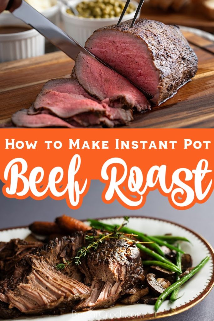 You can easily learn how to make Instant Pot beef roast for those busy weeknight dinners or dinner party recipes. Dinner Recipes | Family Dinner Recipes | Dinner Recipes with Beef | Instant Pot Recipes with Beef | Pressure Cooker Beef Recipes | Pressure Cooker Dinner Recipes | Instant Pot Dinner Party Recipes | Instant Pot Family Dinner Recipes #partyrecipes #instantpot