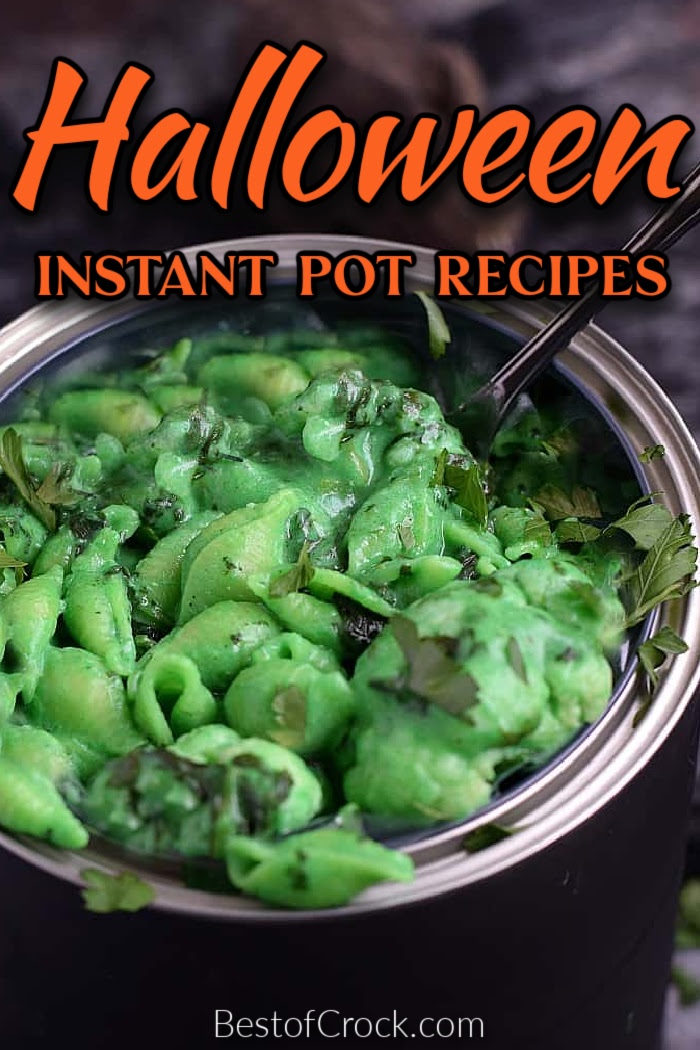 The best Instant Pot Halloween recipes can help you turn your normal evening at home into a spooky celebration. Halloween Party Ideas | Halloween Party Recipes | Foods for Halloween | Spooky Recipes for Halloween | Instant Pot Holiday Recipes | Instant Pot Halloween Party Ideas | Instant Pot Recipes for Fall | Fall Recipes Halloween Instant Pot #halloween#instantpotrecipes via @bestofcrock