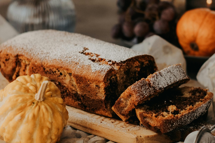 Slow Cooker Pumpkin Bread Recipes a Loaf of Pumpkin Bread Dusted with Powdered Sugar