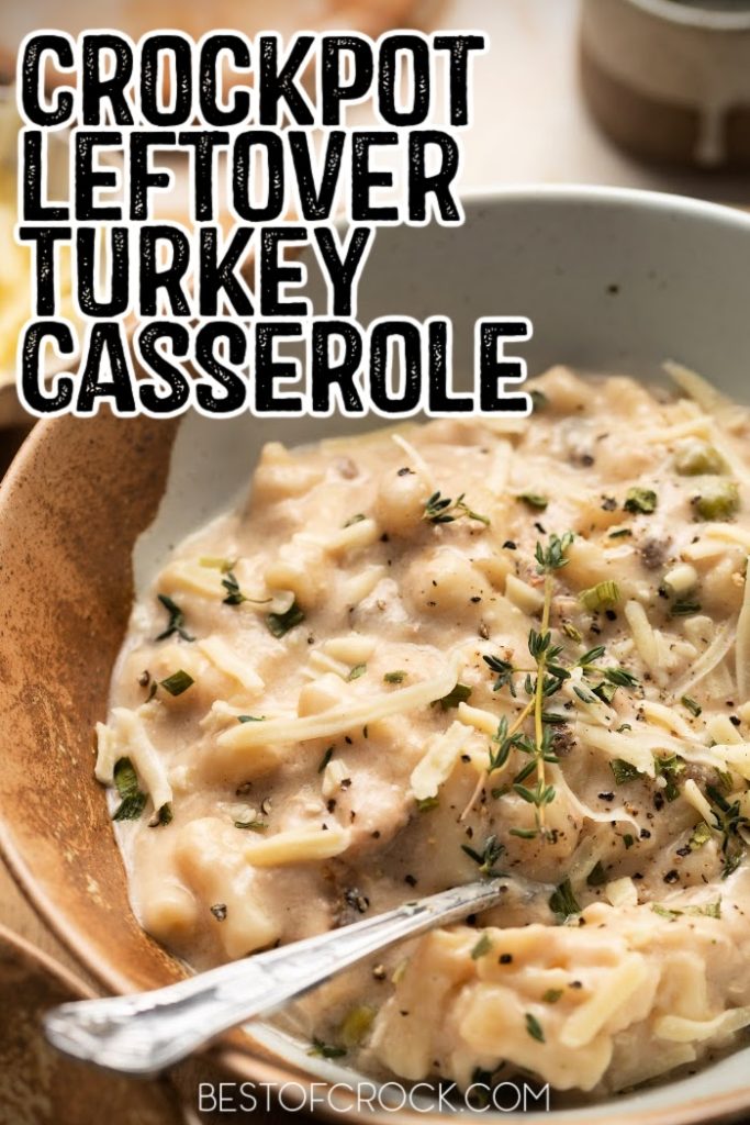 A Crockpot leftover turkey casserole recipe can help us use those Thanksgiving leftovers and not waste the Thanksgiving turkey recipe. Crockpot Thanksgiving Recipe | Thanksgiving Crockpot Recipe | Crockpot Turkey Casserole Recipe | Crockpot Recipe with Turkey | Crockpot Leftovers Recipe | Family Dinner Recipe | Crockpot Dinner Recipe | Slow Cooker Thanksgiving Recipe | Slow Cooker Recipes with Turkey #crockpotcasserole #thanksgiving