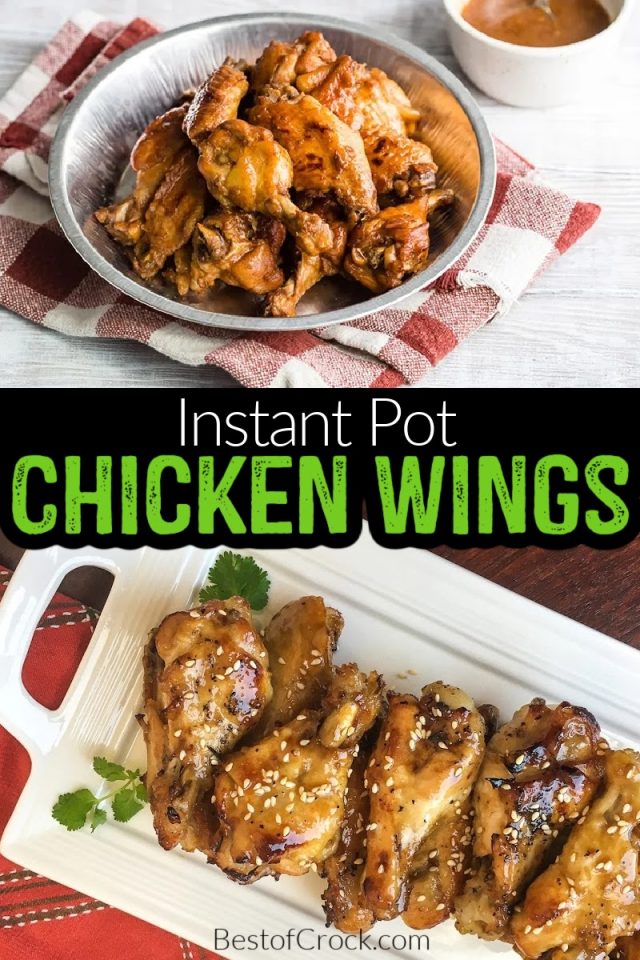 Instant Pot Chicken Wings Best of Crock