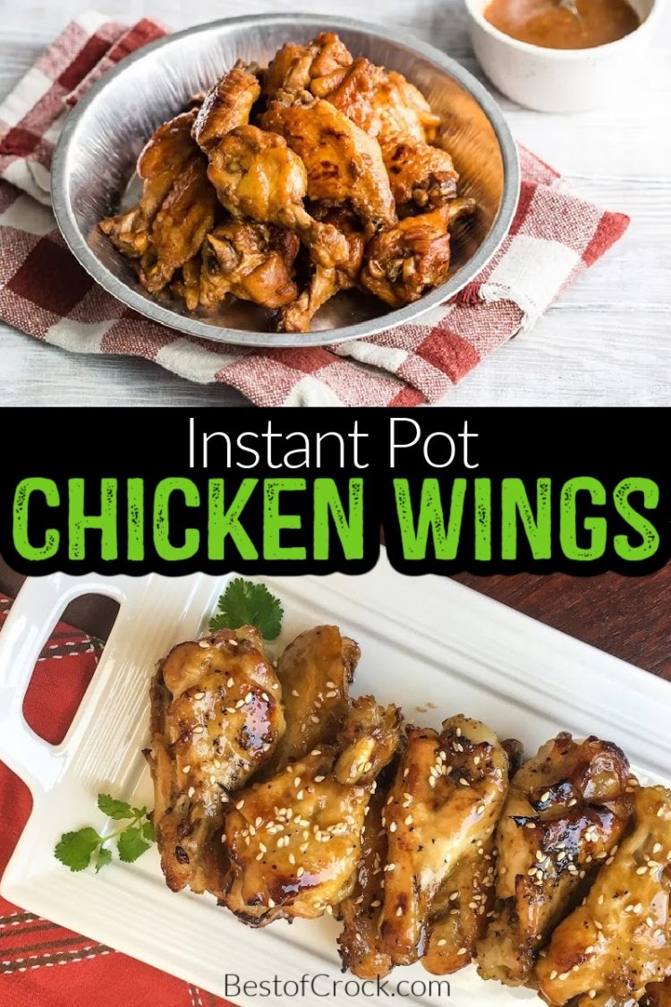 Instant Pot Chicken Wings Best of Crock
