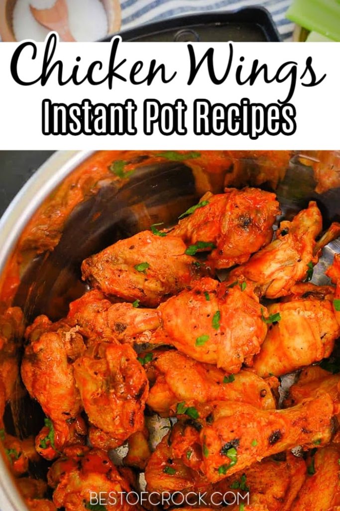 The best Instant Pot chicken wings are the perfect party food; they can be both an appetizer and a main dish! Instant Pot Party Recipes | Game Day Instant Pot Recipes | Game Day Recipes | Party Recipes | Finger Food Recipes | Instant Pot Recipes for a Crowd | Instant Pot Buffalo Wings | Instant Pot Boneless Wings | Pressure Cooker Recipes with Chicken | Pressure Cooker Party Recipes #instantpotrecipes #partyrecipes