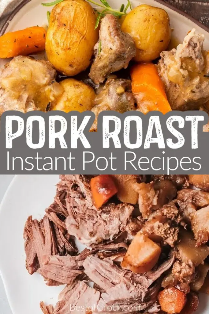 Instant Pot pork roast recipes can pack the flavor in easy dinner recipes that take very little time to put together. Pressure Cooker Pork Dinners | Pork Roast Dinner Recipes | Instant Pot Recipes with Pork | Instant Pot Recipes with Pork Loin | Pork Loin Recipes | Instant Pot Pork Dinner Recipes #instantpotrecipes #porkroastrecipes