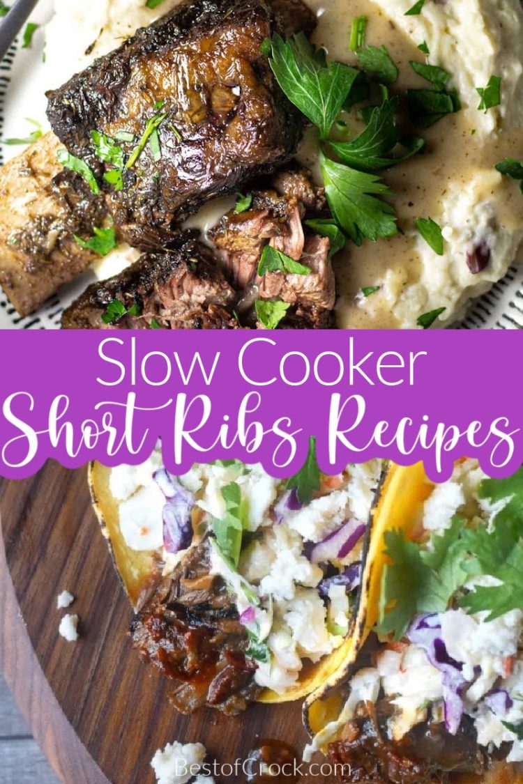 Slow Cooker Short Ribs Recipes - Best of Crock