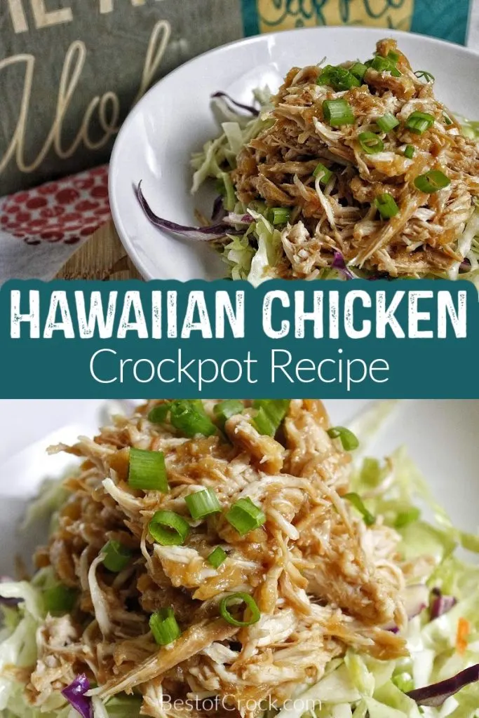 Enjoy this easy and delicious crockpot Hawaiian chicken recipe! It is also gluten and dairy-free making it perfect for healthy meal planning. Crockpot Chicken Recipes | Slow Cooker Chicken Recipes | Hawaiian Chicken Recipes | Hawaiian Chicken Recipe Slow Cooker | Gluten Free Chicken Recipes | Dairy Free Chicken Recipes | Hawaiian Crockpot Recipes | Slow Cooker Hawaiian Food #Crockpotrecipes #crockpotchicken