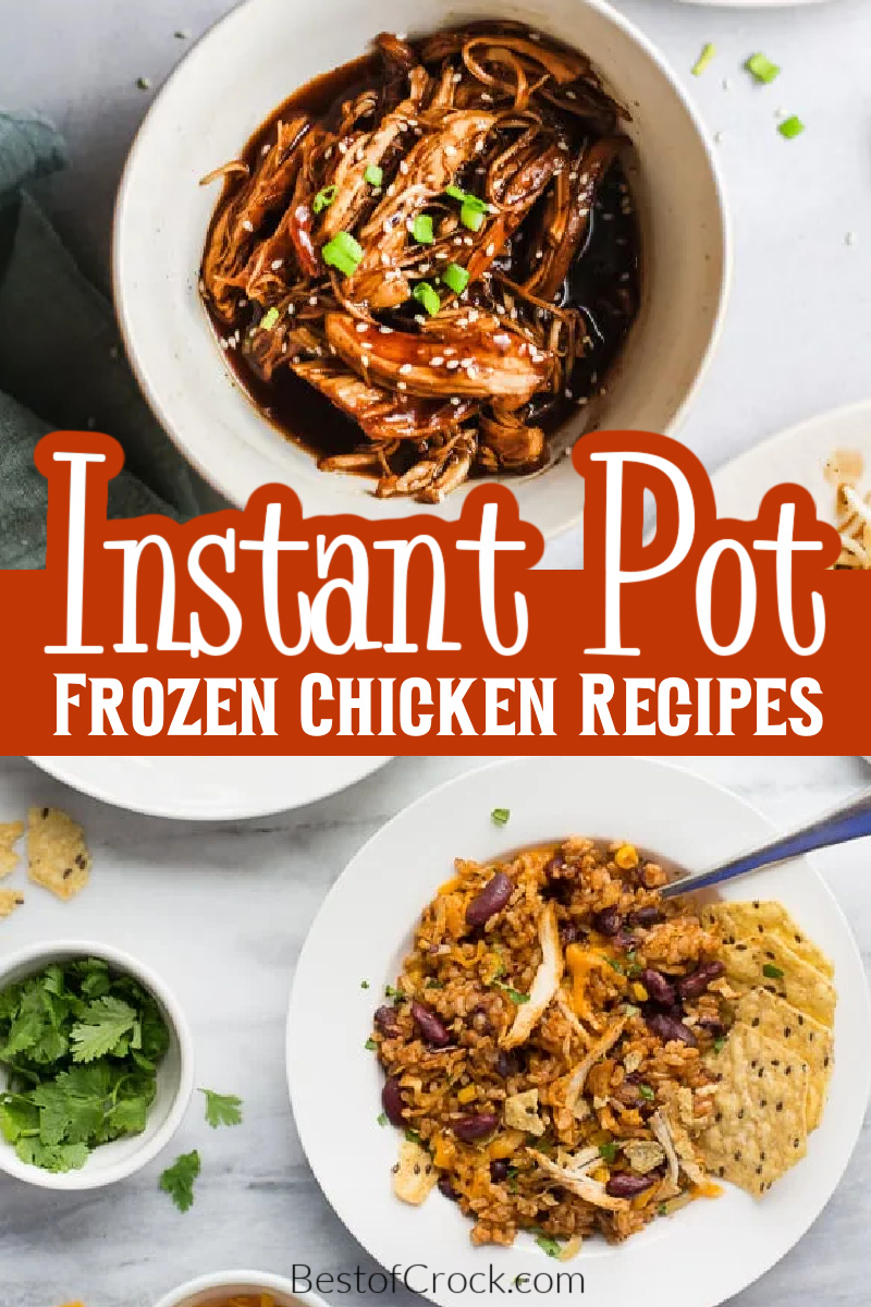 These Instant Pot frozen chicken recipes can save us time and effort in the kitchen and provide us with a delicious meal. Easy Instant Pot Chicken Recipes | Quick Frozen Chicken Instant Pot | Best Instant Pot Frozen Chicken | Instant Pot Frozen Chicken Breast | Instant Pot Frozen Chicken Thighs | Instant Pot Frozen Chicken Soup | Instant Pot Frozen Chicken Curry | Healthy Frozen Chicken Instant Pot via @bestofcrock