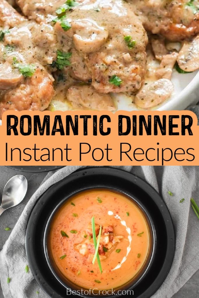 Romantic Instant Pot recipes for two are perfect for date night dinners, Valentine’s Day meals, and those special romantic dinners at home. Instant Pot Dinners for Two | Romantic Instant Pot Recipes | Instant Pot Valentines Day Recipes | Dinner Ideas for Two | Date Night Dinner Recipes | Date Night Ideas | Fancy Dinners for Two | Pressure Cooker Recipes for Two #instantpotrecipes #datenightrecipes