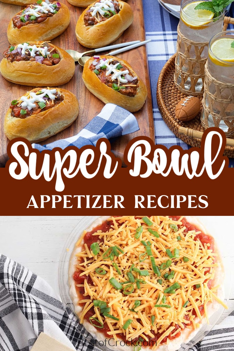 These Super Bowl appetizers are seriously the best options for feeding hungry fans easily, fueling the cheers and the cries alike. Game Day Snacks | Football Party Food | Easy Super Bowl Recipes | Crowd-Pleasing Appetizers | Super Bowl Finger Foods | Gameday Appetizers | Quick and Easy Super Bowl Snacks | Super Bowl Menu Ideas | Super Bowl Party Food Ideas via @bestofcrock