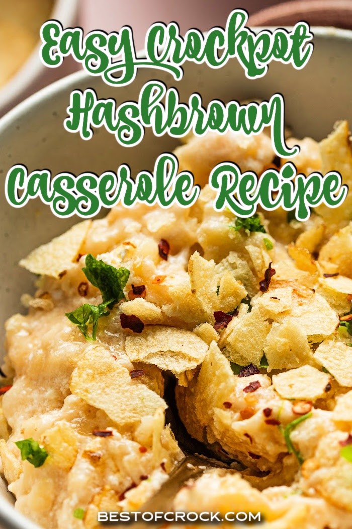 Meal planning is easier with our easy crockpot hashbrown casserole recipe! It is the perfect side dish for breakfast or dinner. Crockpot Recipes with Potatoes | Crockpot Recipe for Breakfast | Crockpot Side Dish Recipe | Slow Cooker Dinner Recipe | Crockpot Casserole Ideas | Crockpot Dinner Recipe | Slow Cooker Recipe for Lunch | Cheesy Potatoes Recipe | Easy Crockpot Breakfast Casserole | Crockpot Breakfast Recipe | Slow Cooker Recipe with Potatoes via @bestofcrock