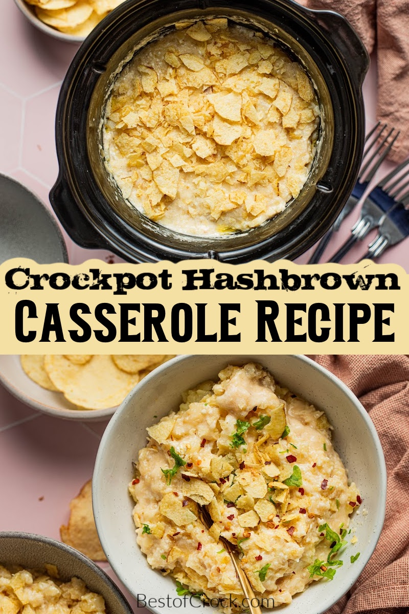 Meal planning is easier with our easy crockpot hashbrown casserole recipe! It is the perfect side dish for breakfast or dinner. Crockpot Recipes with Potatoes | Crockpot Recipe for Breakfast | Crockpot Side Dish Recipe | Slow Cooker Dinner Recipe | Crockpot Casserole Ideas | Crockpot Dinner Recipe | Slow Cooker Recipe for Lunch | Cheesy Potatoes Recipe | Easy Crockpot Breakfast Casserole | Crockpot Breakfast Recipe | Slow Cooker Recipe with Potatoes via @bestofcrock