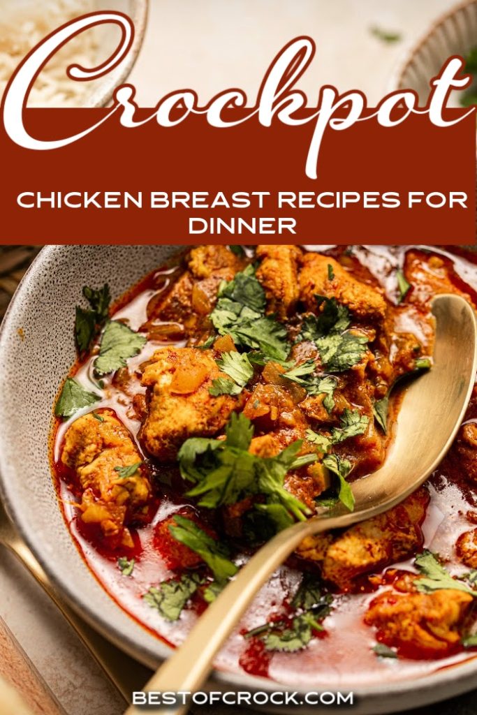 Crockpot chicken breast recipes are easy dinner recipes that are filled with flavor and can easily factor into your meal-planning ideas. Crockpot Dinner Recipes | Crockpot Recipes with Chicken | Slow Cooker Chicken Recipes | Slow Cooker Dinner Ideas | Chicken Breast Dinner Recipes | Easy Recipes with Chicken | Healthy Chicken Dinner Recipes | Homemade Chicken Soup | Chicken Taco Recipes | Chicken Casserole Recipes #crockpotrecipes #chickendinner