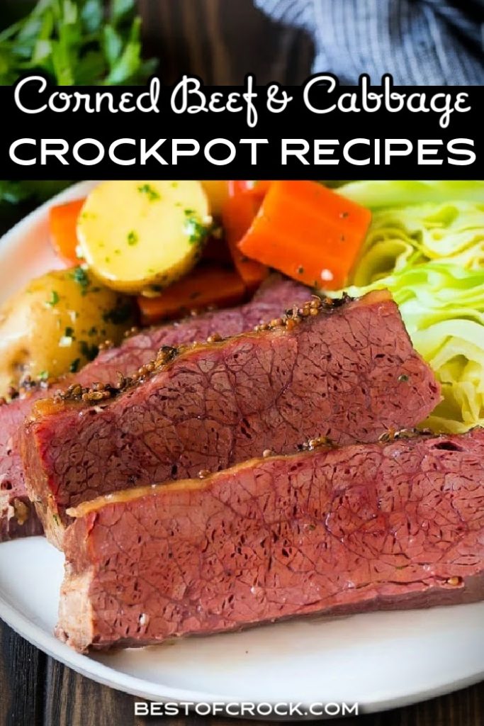 The best Crockpot corned beef and cabbage recipes make cooking this Irish classic dish easier at home. Irish Recipes | Irish Crockpot Recipes | Crockpot Recipes with Beef | Crockpot Recipes with Cabbage | Slow Cooker Irish Recipes | Slow Cooker Cabbage Recipes | Dinner Recipes with Beef | Traditional Irish Recipes | Traditional Corned Beef Recipes #crockpotrecipes #StPatricksDay