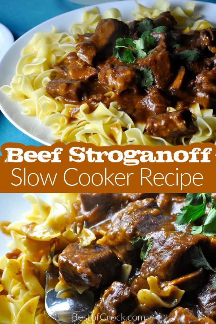 Slow Cooker Beef Stroganoff with French Onion Soup