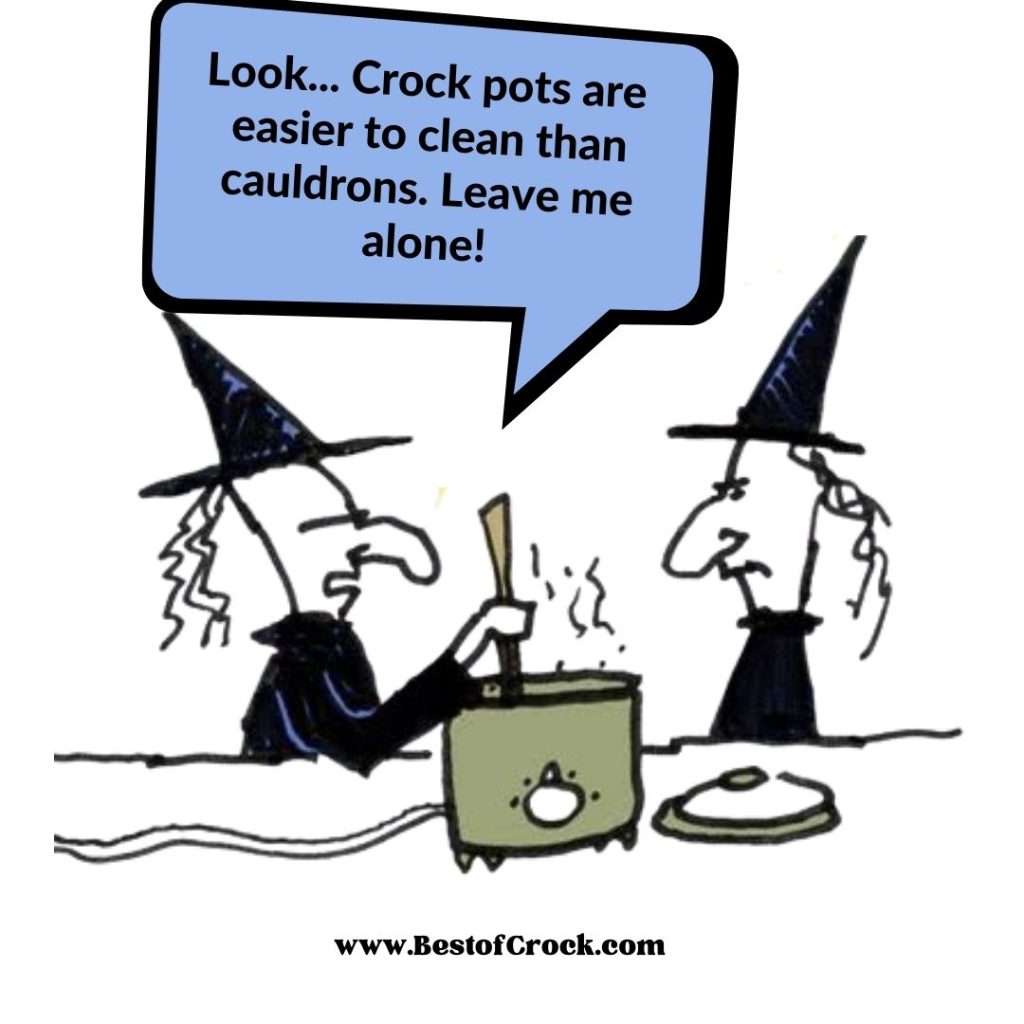 Crockpot Quotes About Life Look…Crock pots are easier to clean than cauldrons. Leave me alone!