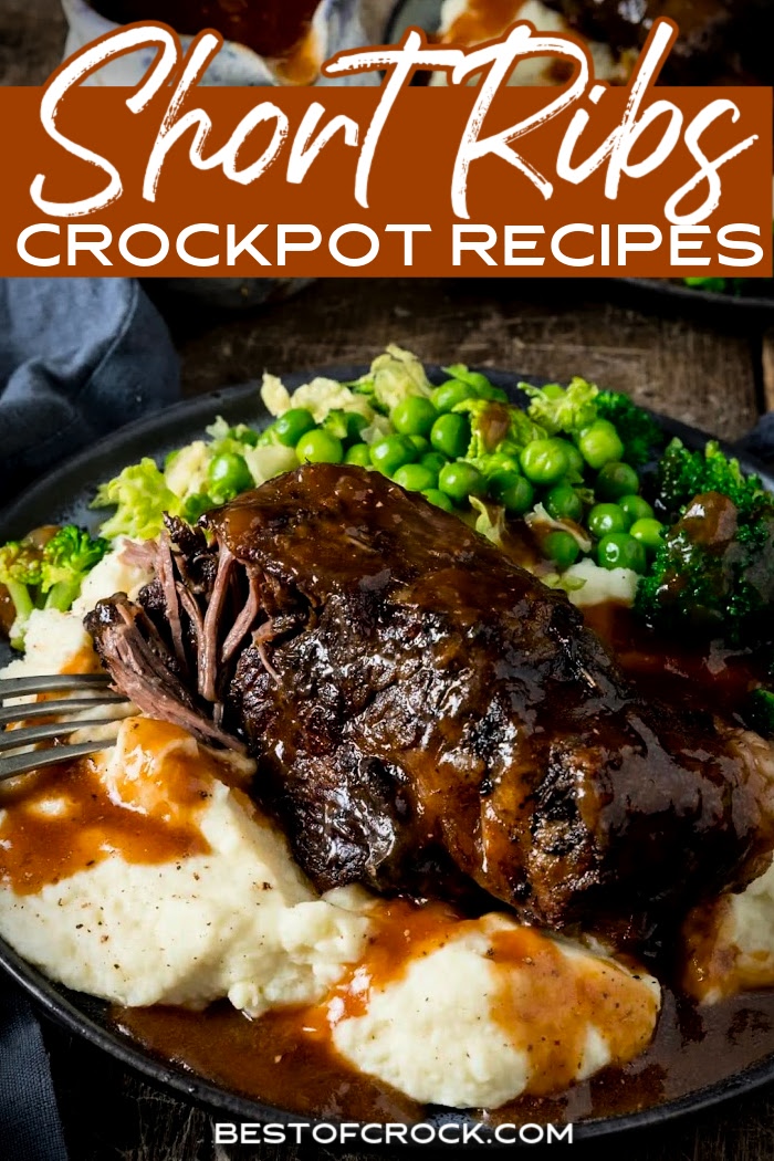 Slow Cooker Short Ribs Recipes can make you rethink the way you look at the best meats for grilling and how you cook ribs. Crockpot Ribs Recipes | Crockpot Recipes with Beef | Wine Braised Crockpot Recipes | Crockpot Recipes with Red Wine | Beef Dinner Recipes | Dinner Party Recipes | Slow Cooker Beef Recipes | Slow Cooker Ribs Recipes | Crockpot Recipes for Summer | Summer Slow Cooker Recipes #slowcooker #beefrecipes via @bestofcrock