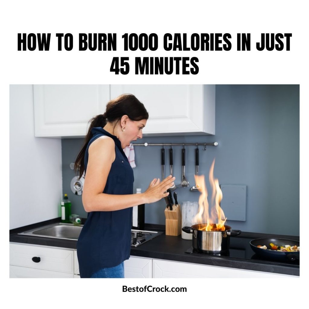 Funny Cooking Memes How to burn 1000 calories in just 45 minutes.