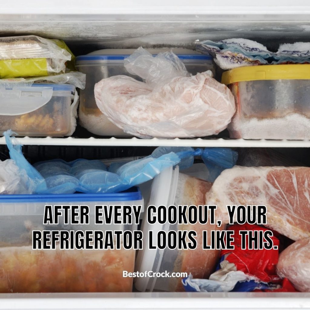 Funny Spring Memes After every cookout, your refrigerator looks like this.
