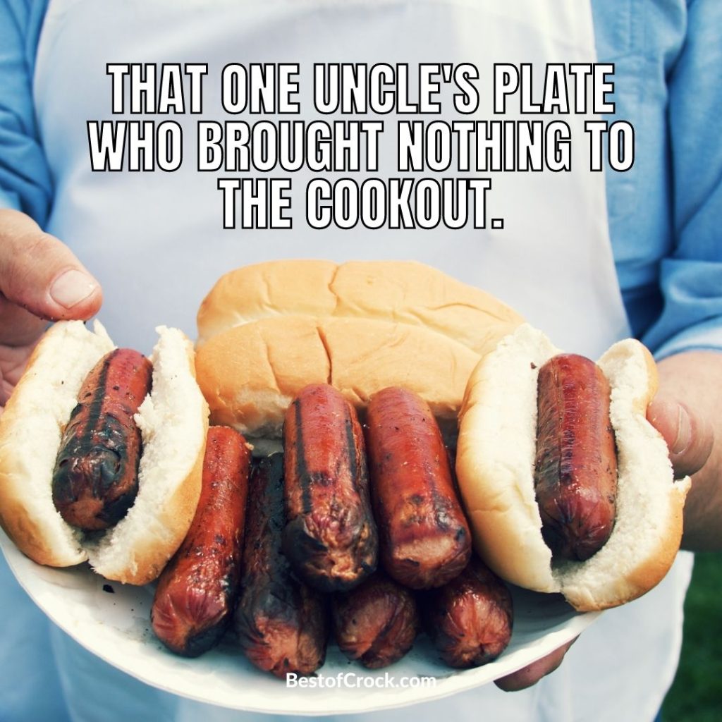 Funny Spring Memes That one uncle’s plate who brought nothing to the cookout.