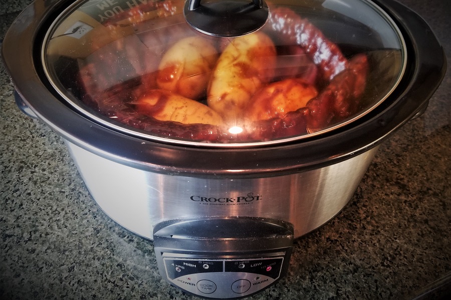 Slow Cooked Memes About Crockpots Close Up of a Crockpot Cooking a Pot Roast