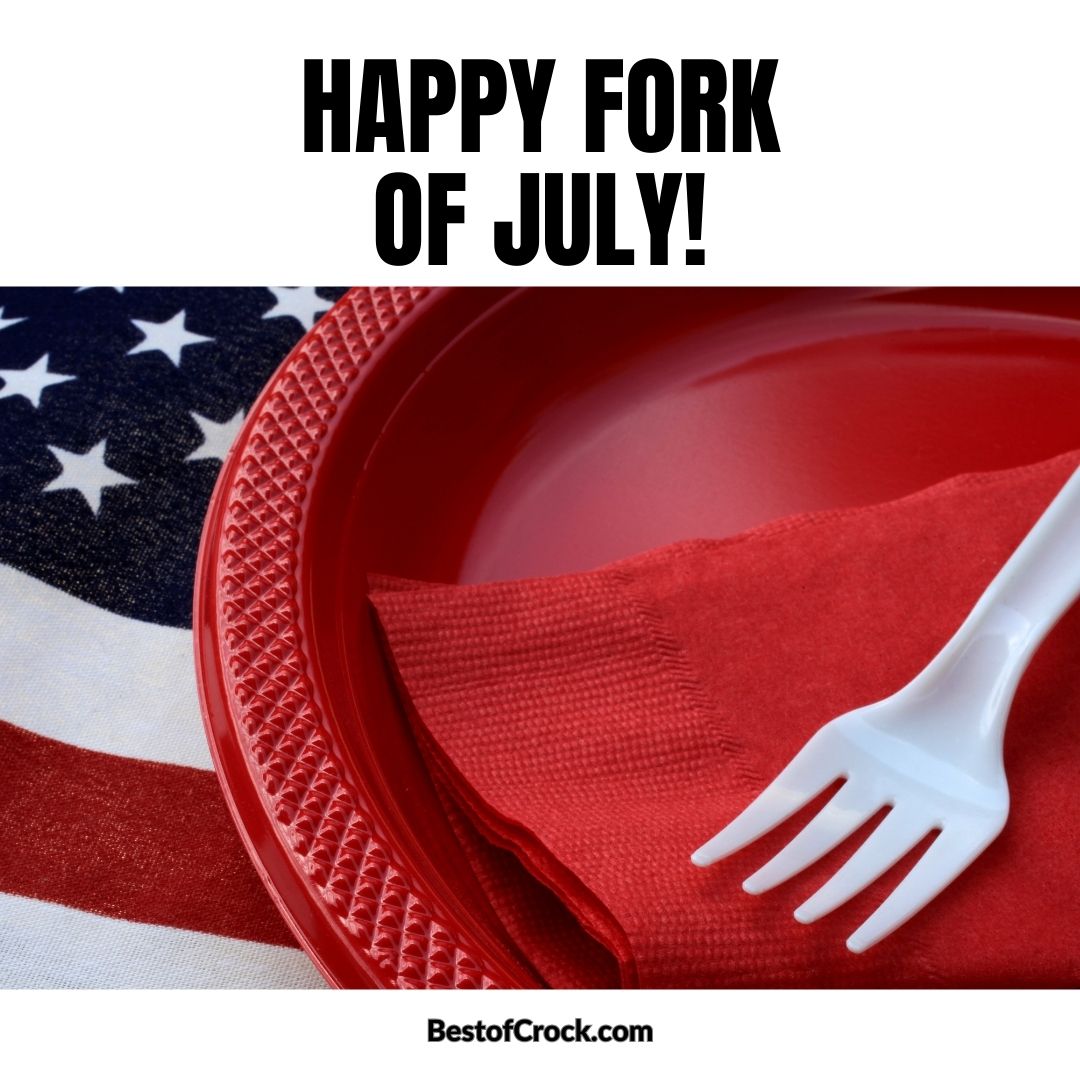 Patriotic Puns Happy fork of July!