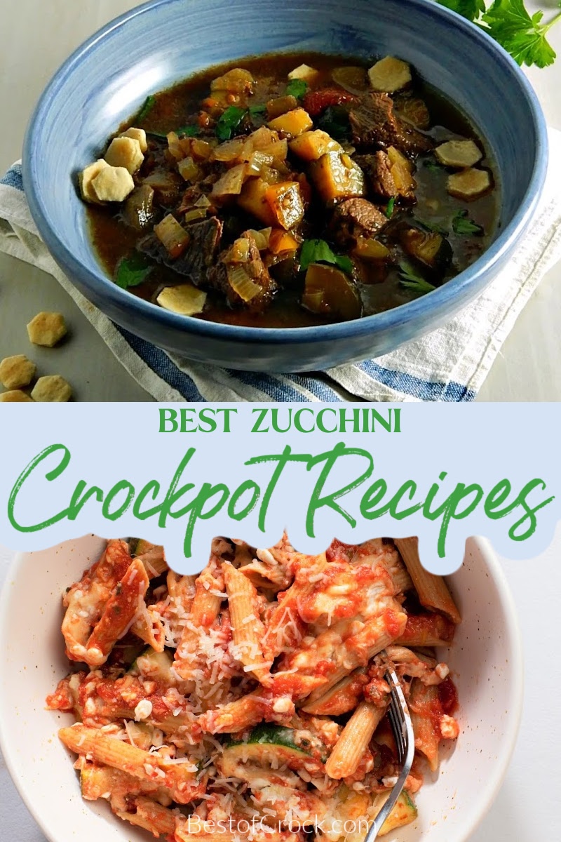 These easy crockpot zucchini recipes for dinner are the perfect side dish to compliment your delicious family dinner recipes. Crockpot Casserole Recipes | Crockpot Recipes with Zucchini | Healthy Crockpot Recipes | Family Dinner Recipes | Slow Cooker Zucchini Recipes | Easy Dinner Recipes | Tips for Cooking Zucchini | Zucchini Casserole Recipes via @bestofcrock