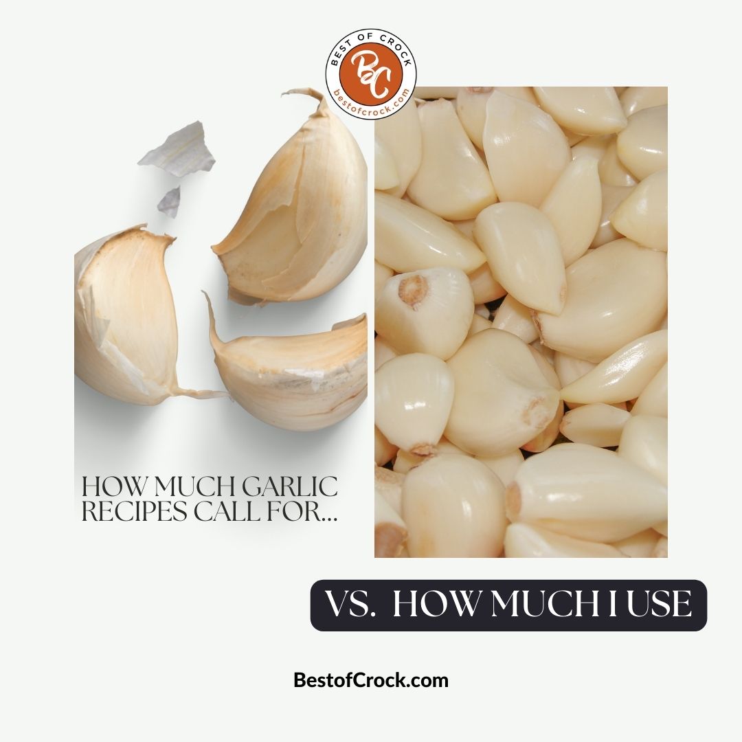 Funny Dinner Memes How much garlic recipes call for…vs how much I use.