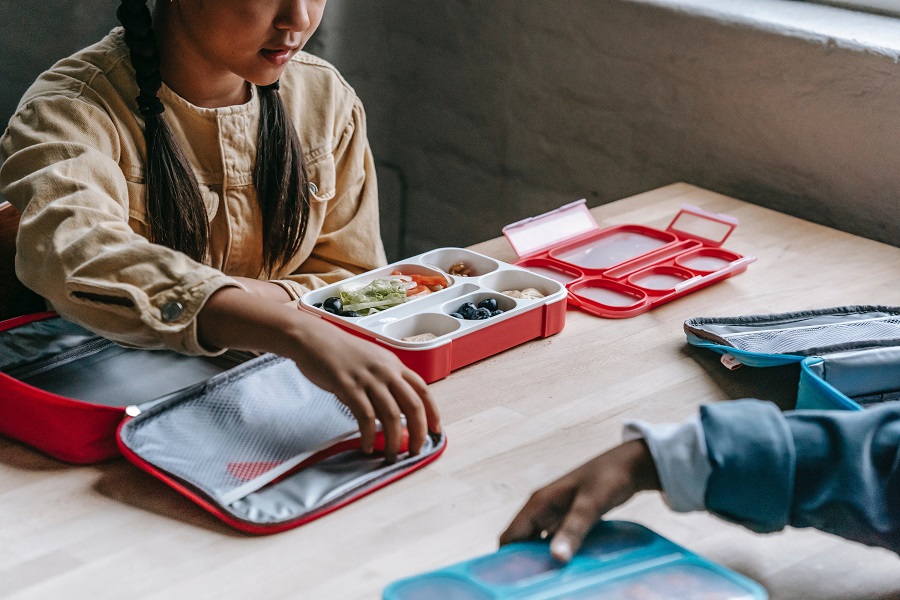 Back to School Memes Two Kids Sitting at a Table Having Lunch at School